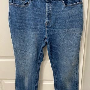 Warp & Weft CDG vintage high rise jeans size 16 x 28”